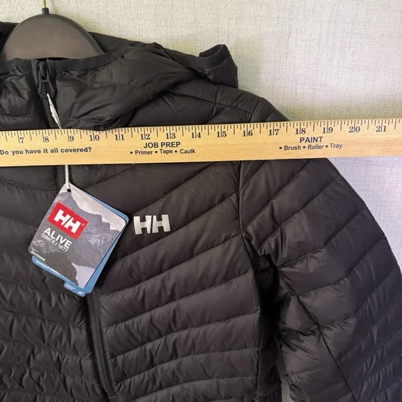 Helly Hansen Verglas Down Jacket Women's L Hooded Hybrid 700-Fill - Picture 7 of 16